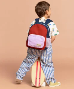 Hindbag Kinder Rucksack ROMY | Tricolor terrakotta