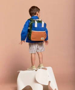 Hindbag Kinder Rucksack ARTHUR | Tricolor königsblau