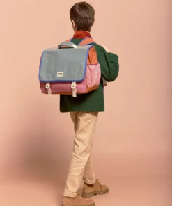 Alternative view of Hindbag Kinder Schul Rucksack LEO | Tricolor salbei