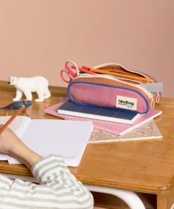 Hindbag Kinder Stifte Etui MALO | Tricolor altrosa