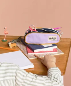 Hindbag Kinder Stifte Etui MALO | Tricolor lila