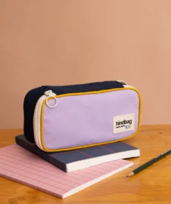 Hindbag Kinder Stifte Etui MAX | Tricolor lila