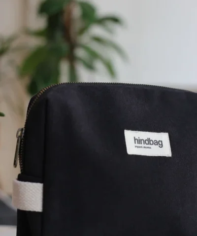 Hindbag Kosmetiktasche Leon | Schwarz