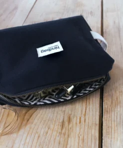 Hindbag Kosmetiktasche Leon | Schwarz
