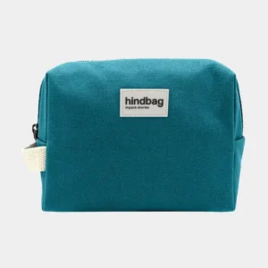 Hindbag Kosmetiktasche Leon | pfauenblau