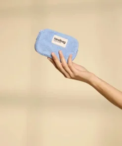 Hindbag Portemonnaie / Geldbörse LILI | frottee blau
