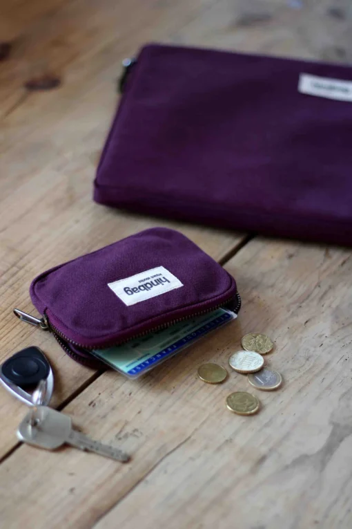 Hindbag Portemonnaie / Geldbörse LILI | pflaume