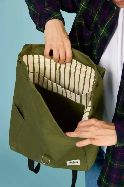 Hindbag Rucksack Guillaume | olive – Bild 3