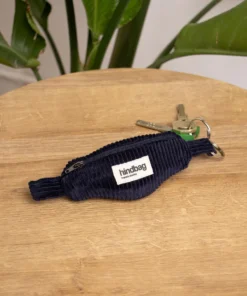 Hindbag Schlüsselanhänger COME | cord navy