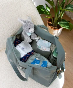 Alternative view of Hindbag WICKELTASCHE Basile | Salbei