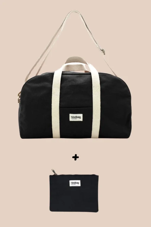 Hindbag WICKELTASCHE Charlie / Lou | Schwarz