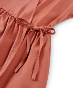 Alternative view of Tiralahilacha ERW Tencel Wickel-Midikleid HIRA | rosa