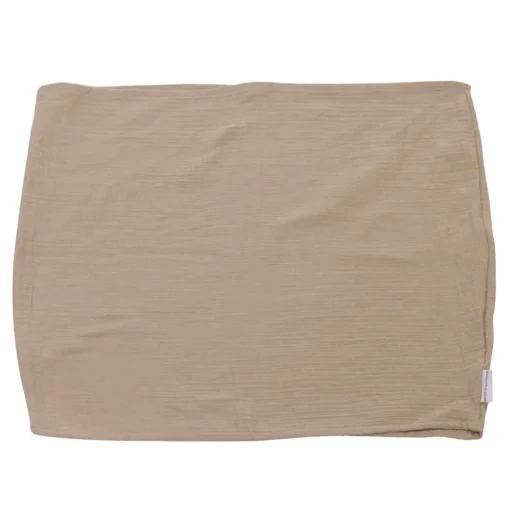 Hobea Baby Lagerungsbezug für Stillkissen Musselin | taupe