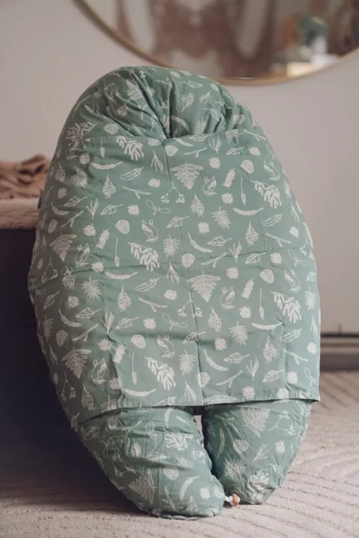 Hobea Baby Lagerungsbezug für Stillkissen | Wald grün – Bild 2