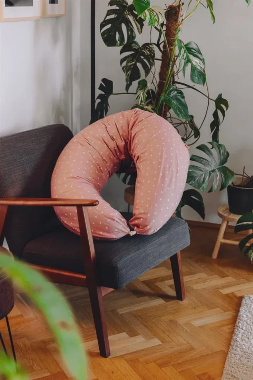 Hobea Stillkissen | Herzen altrosa