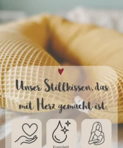 Hobea Stillkissen Waffelmuster | senfgelb