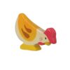Holztiger Holztier | Huhn pickend