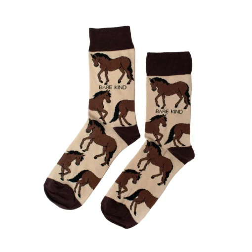 Bare Kind Bambus Socken ERW | Pferd – Bild 2
