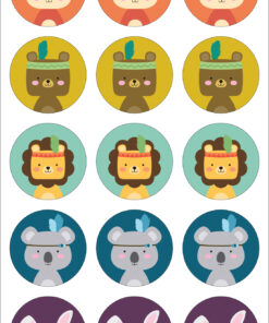 Sticker (wasserfest) | 5 FREUNDE
