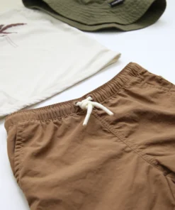 Alternative view of kidORCA Badeshorts (recycelt / UPF 50+) | Mocha