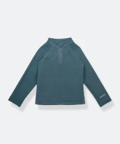 kidORCA Schwimmshirt Langarm mit Reissverschluss (recycelt / UPF 50+) | Fjord