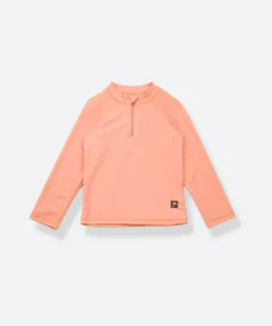 kidORCA Schwimmshirt Langarm mit Reissverschluss (recycelt / UPF 50+) | Toskana