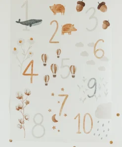 Kinderposter von Hej Hanni mit Zahlen