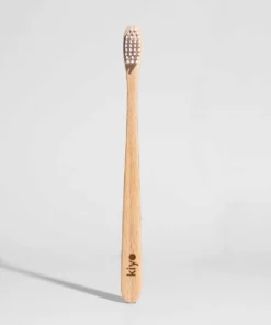 kiyo ERW Zahnbürste aus Schweizer Buchenholz | Soft