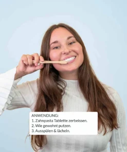 Alternative view of kiyo Zahnpasta Tabs ohne Fluorid | Iced Mint (124 Tabs)