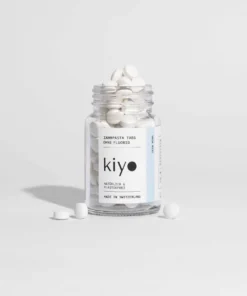 kiyo Zahnpasta Tabs ohne Fluorid | Iced Mint (124 Tabs)