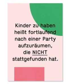 Kleine Prints Postkarte | Party