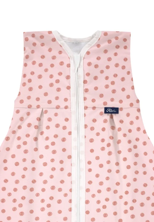 Alvi® Kugelschlafsack Thermo (BIO-Baumwolle) | Curly Dots – Bild 2