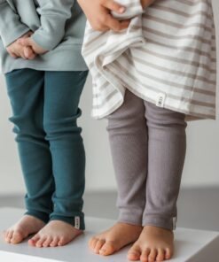 Alternative view of KUKKA Living Kinder Rib-Leggins NOA | dark green