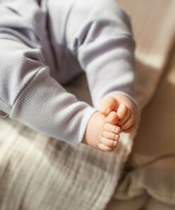 Alternative view of KUKKA Living Baby Sweat Strampler LOU | soft Lavender