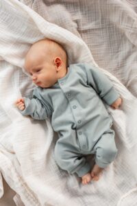 KUKKA Living Baby Sweat Strampler LOU | soft Mint