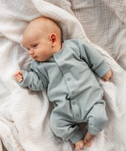 KUKKA Living Baby Sweat Strampler LOU | soft Mint