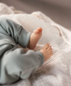 Alternative view of KUKKA Living Baby Sweat Strampler LOU | soft Mint