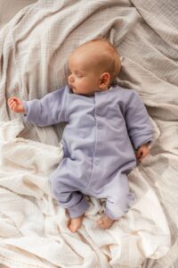 KUKKA Living Baby Sweat Strampler LOU | soft Lavender