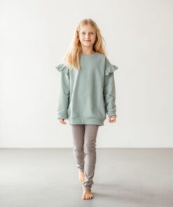 Alternative view of KUKKA Living Kinder Rib-Leggins NOA | taupe