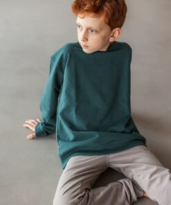 KUKKA Living Kinder Rib-Leggins NOA | dark green