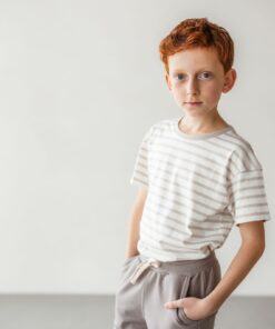 KUKKA Living Kinder T-Shirt ARI | striped sand