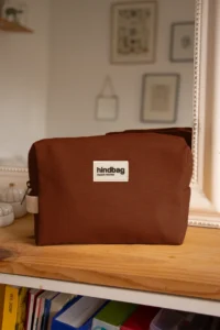Hindbag Kosmetiktasche Leon | Chocolat