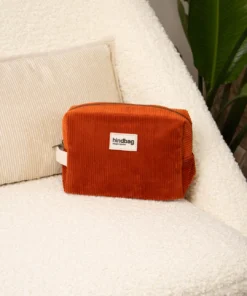 Alternative view of Hindbag Bio Cord Kosmetiktasche Leon | ziegelrot