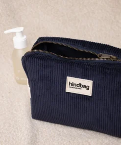 Hindbag cord Kosmetiktasche Leon | navy