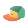 LIL' BOO 5 Panel CAP Block | Orange Green