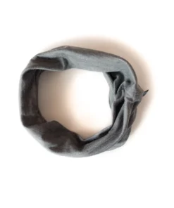 Glückskind Kinder Loop Merinowolle & Seide (Bio/GOTS) | felsgrau