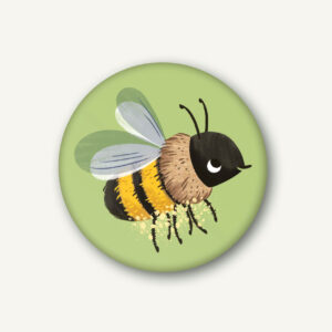 VIERUNDFÜNFZIG Magnet (37mm) | Biene