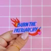 MALICIEUSE Bügel Patch | BURN THE PATRIARCHY