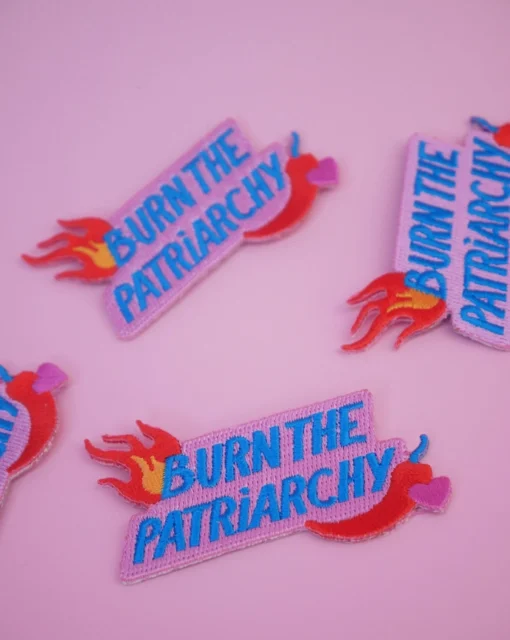 MALICIEUSE Bügel Patch | BURN THE PATRIARCHY