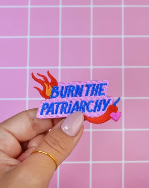 MALICIEUSE Bügel Patch | BURN THE PATRIARCHY